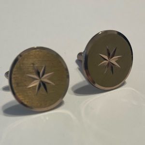 Vintage mens cuff links